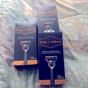 3x King Gillette Shave & Edgings Razor’s